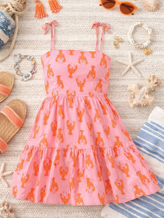 Katydid Lobsters Short Dress