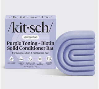 KITSCH Purple Toning Conditioner Bar for Color-Treated & Grey Hair
