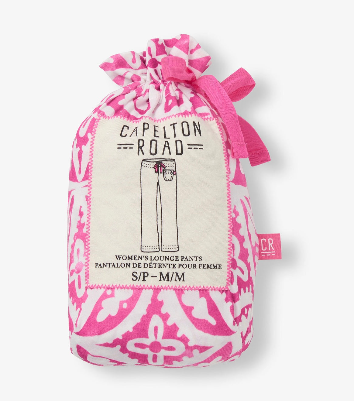 Capelton Road PJ Pants In A Bag - Pink Lotus Mandala