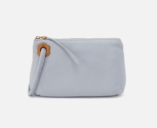 Hobo Daisy Daze Large Wristlet Indigo Cloud