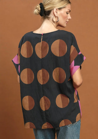 Umgee In the Round Dolman Top