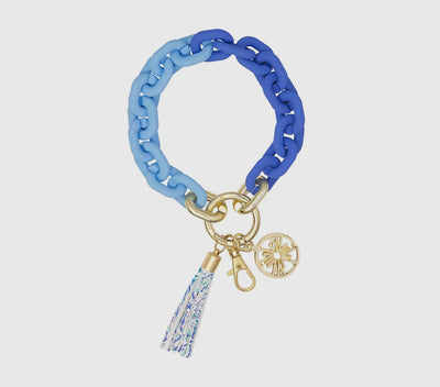 Lilly Pulitzer Chain Keychain, Soleil It On Me