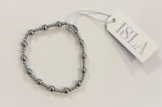 Isla Plain Bead Combo Stretch Bracelet