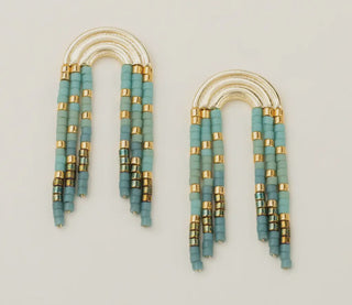 Chromacolor Fringe Earring