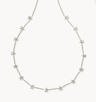 Sierra Star Strand Necklace in Silver