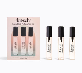 KITSCH Coastal Hair Perfume Trio Set - Tula Rose, Beachy Gelato, Coastal Sorbet