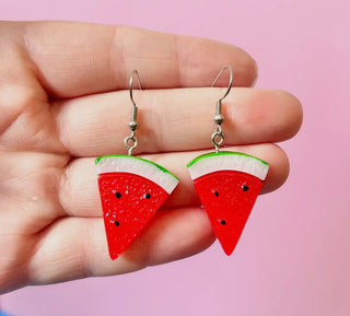 Watermelon crawl Earrings