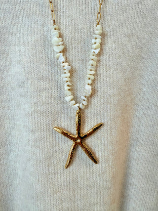 Statement Starfish Necklace