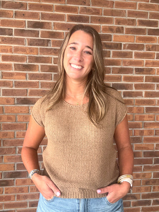 Textured Extended Sleeve Sweater