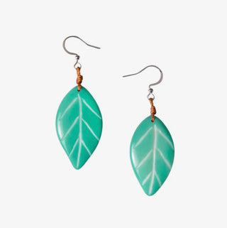 Samira Hand-carved earrings