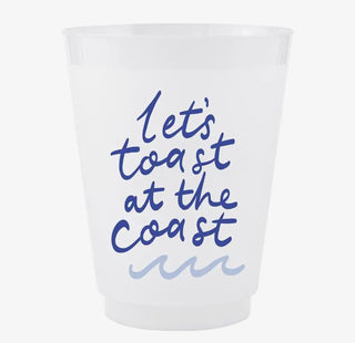Let’s Toast to the Coast pack of 8 Frost Cups