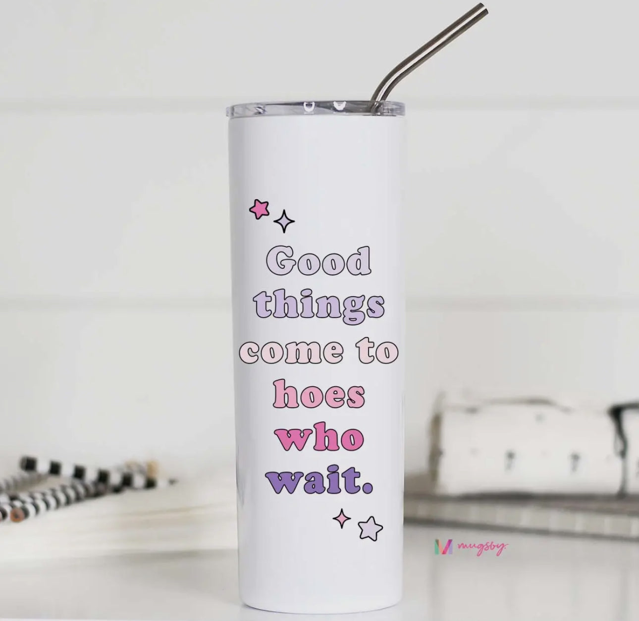 Good things come Funny Travel Cup