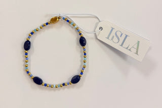 Isla “All Around” Cobalt Multi Stretch Bracelet