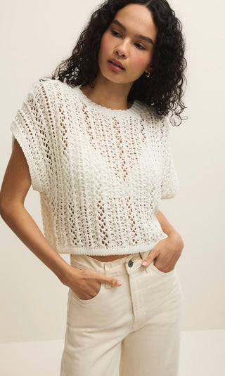 Z Supply Ballast Crochet Top