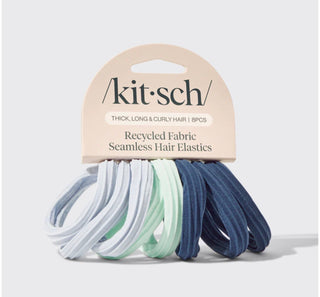 KITSCH Garden Bouquet Seamless Hair Elastics 8pc Set