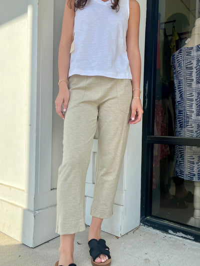 Escape by Habitat Cotton Slub Pocket Capri