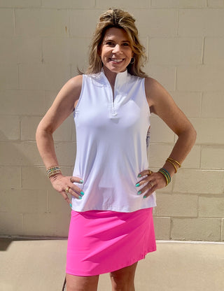 LuLu B Solid Zip Top