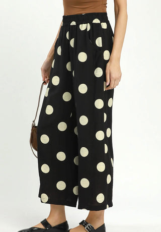 Umgee Spot On Wide-Leg Pants