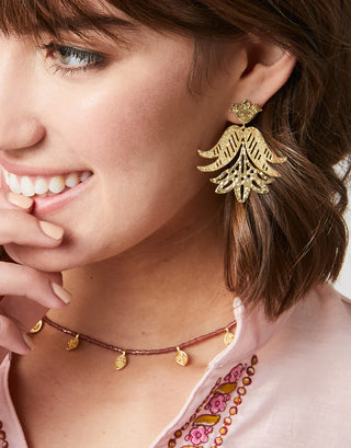 Spartina Thistle Earrings