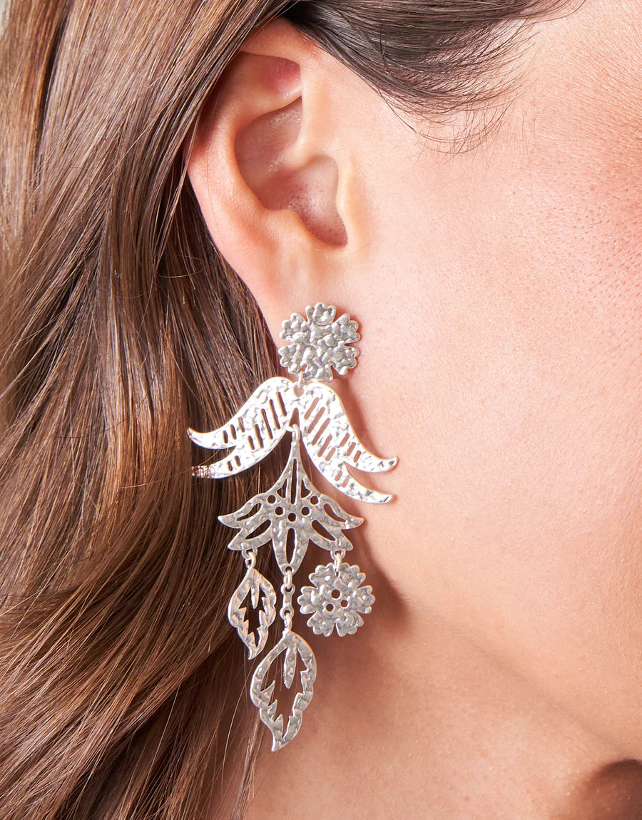 Spartina Thistle Chandelier Earrings