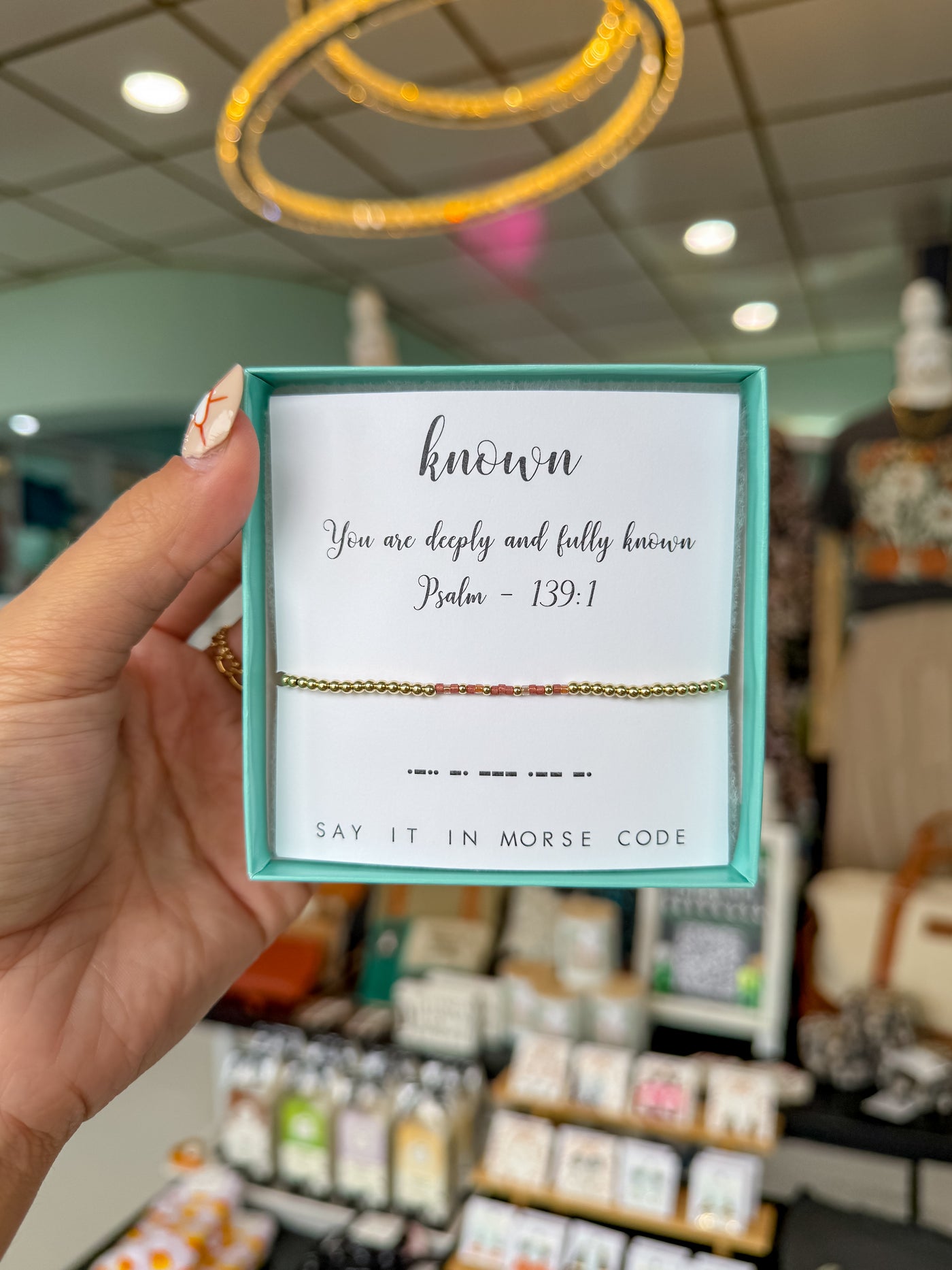 Dot & Dash "Known" Beaded Bracelet