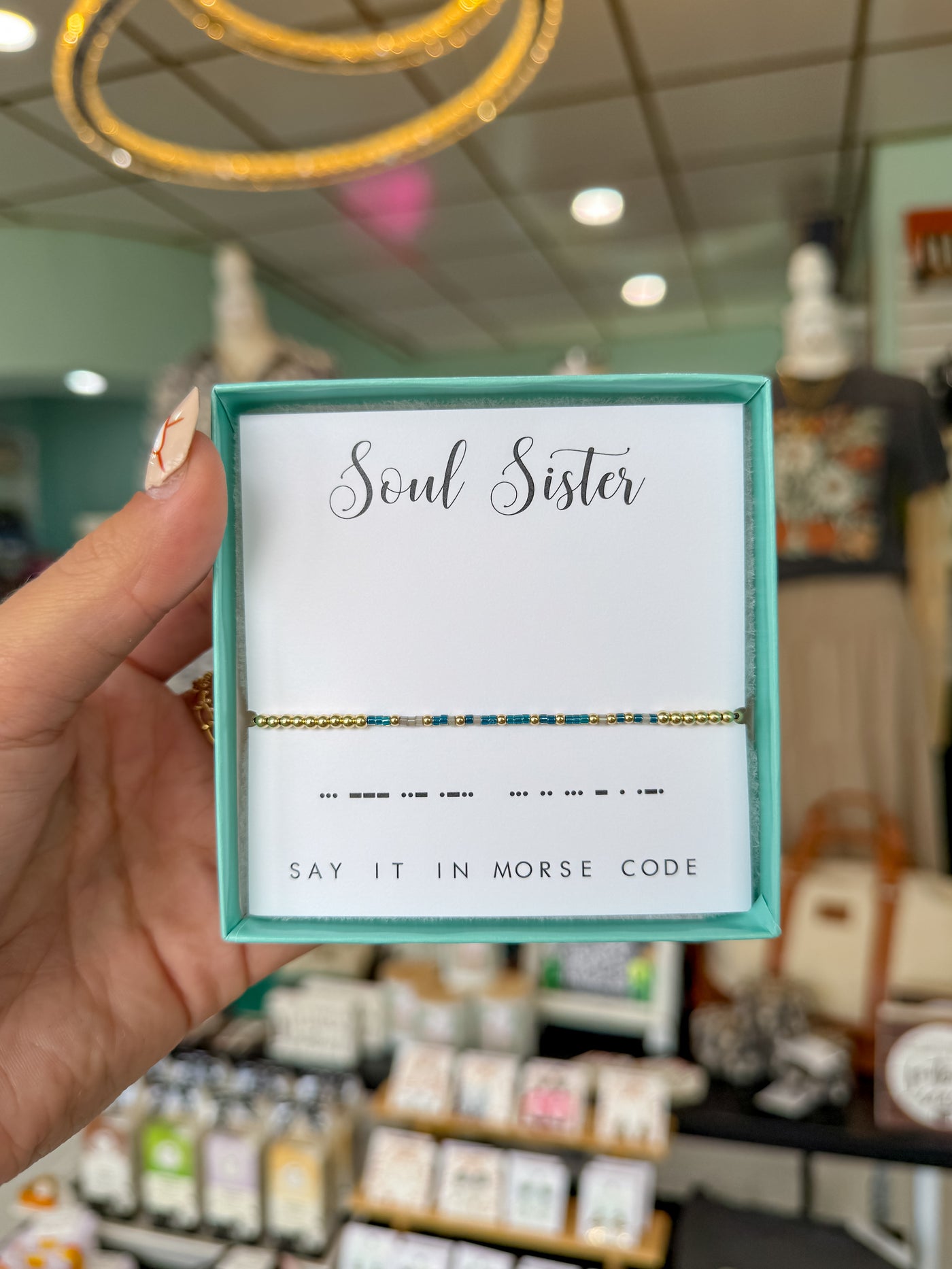 Dot & Dash “Soul Sister" Beaded Bracelet