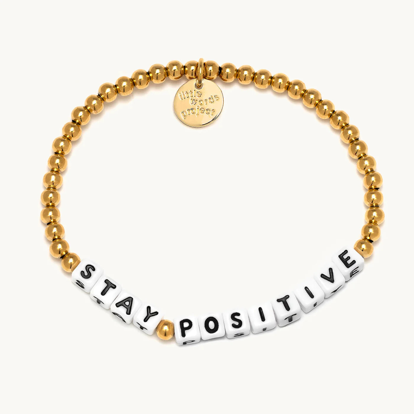 LWP - Stay Positive - Gold Plated