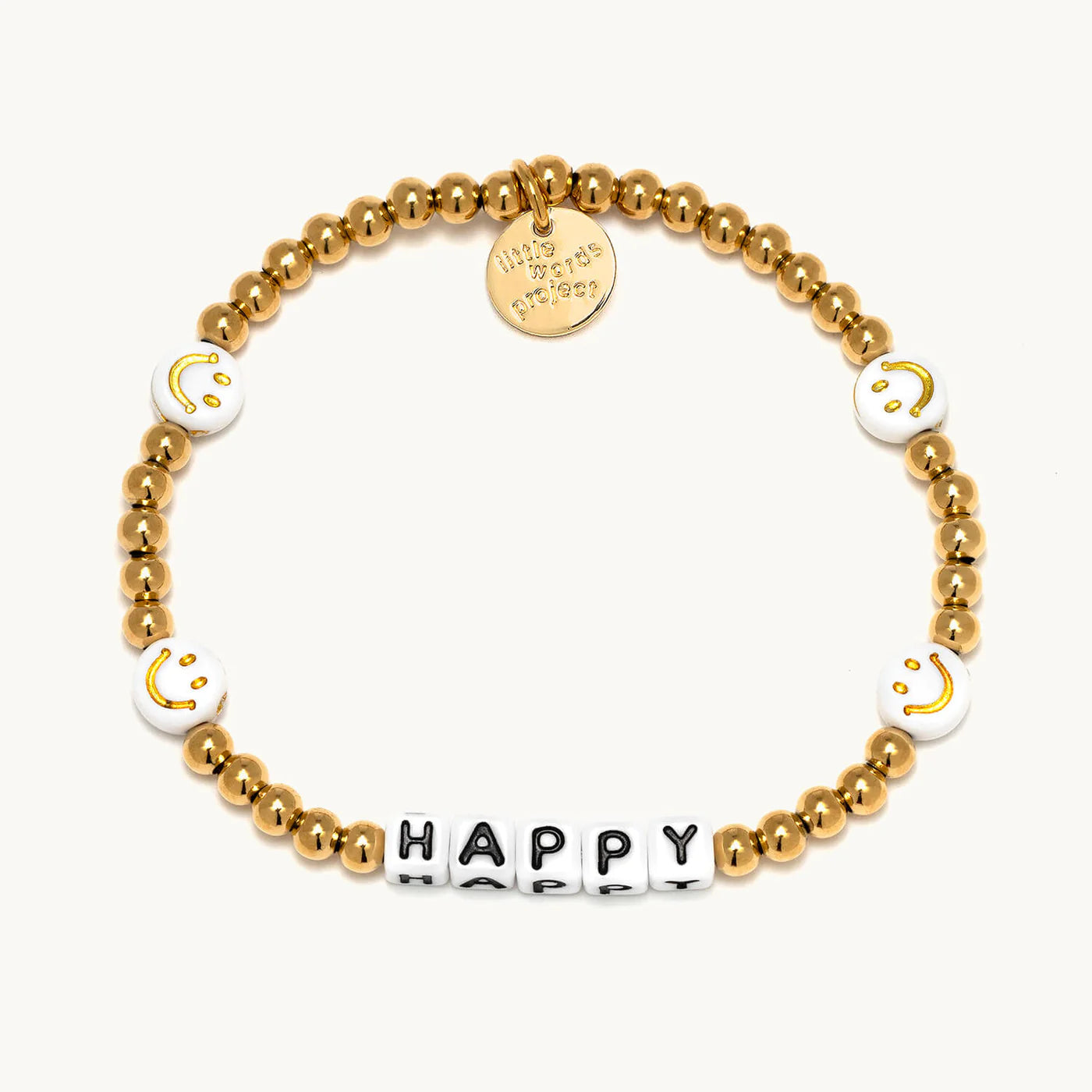 LWP - Happy - Gold Plated