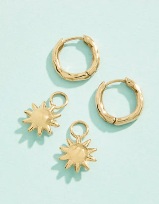 Spartina Splash Sunshine Convertible Hoops