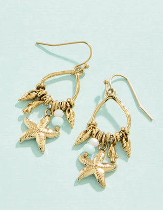 Spartina Splash Starfish Earrings