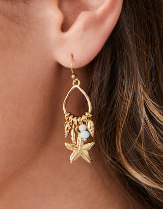 Spartina Splash Starfish Earrings