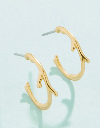 Spartina Splash Coral Hoops