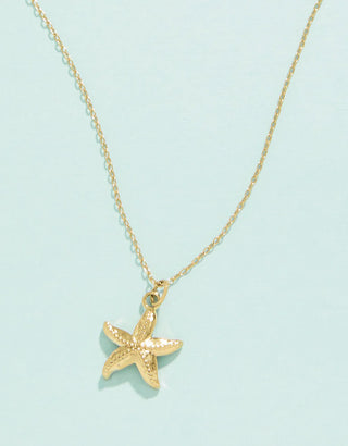 Spartina Splash Starfish Necklace 18”