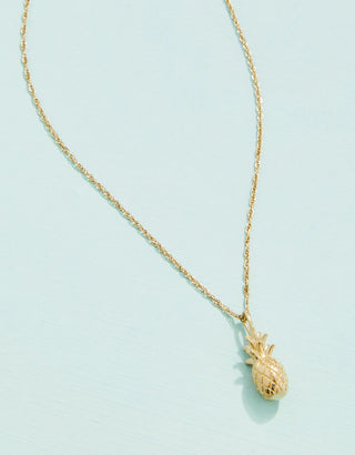 Spartina Splash Pineapple Necklace 18”