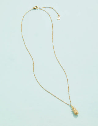 Spartina Splash Pineapple Necklace 18”