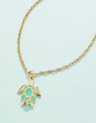 Spartina Splash Hilton Head Sea Turtle Necklace 18”