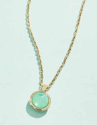 Spartina Splash Harbour Town Necklace 18” Sea Foam