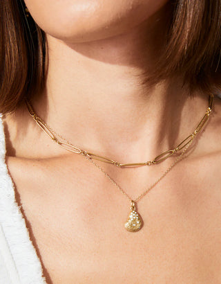 Spartina Splash Bluffton Oyster Necklace 18”