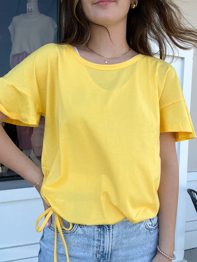 Simply Noelle Drawstring Top