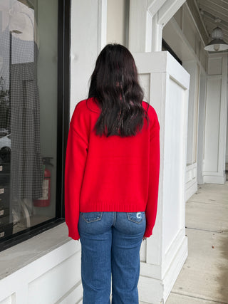 Christmas Car Graphic Sweater