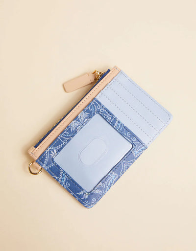 Spartina Slimcard Coinpurse Ogeechee Palm Medallion