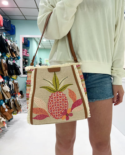Spartina Melody Bucket Callawassie Pineapple Bag