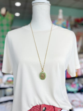 Spartina Scenes From The Lowcountry 30” Jade Necklace
