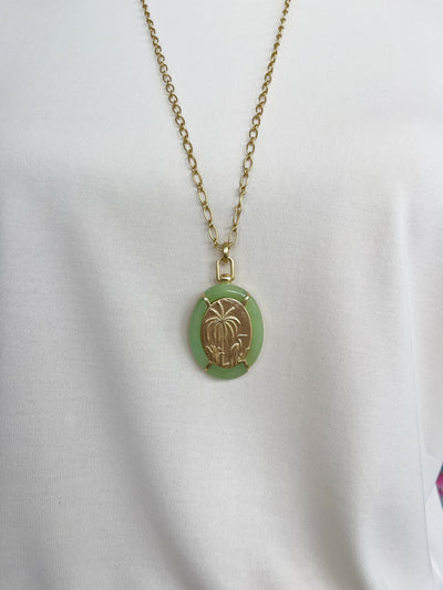 Spartina Scenes From The Lowcountry 30” Jade Necklace