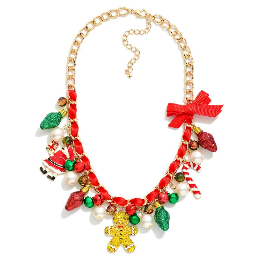 Feelin’ Festive Fun Christmas Necklace
