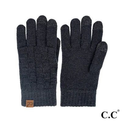 CC Weaving Textured Glove - Touchscreen Compatible