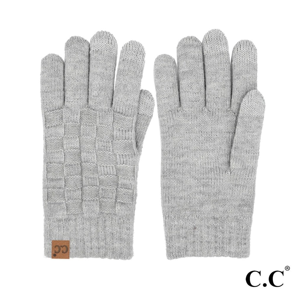 CC Weaving Textured Glove - Touchscreen Compatible