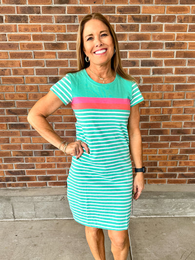 Hatley Bermuda Stripes T-shirt Dress