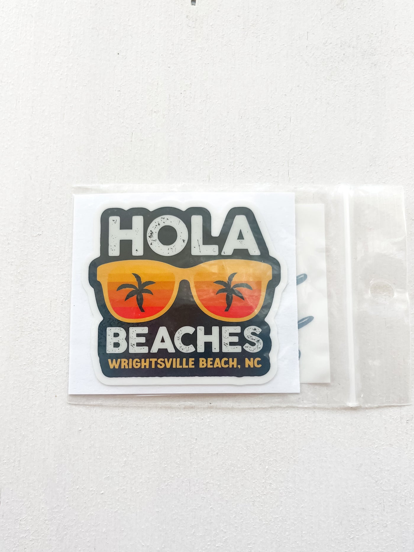 Hola Beaches (Wrightsville, NC) Sticker