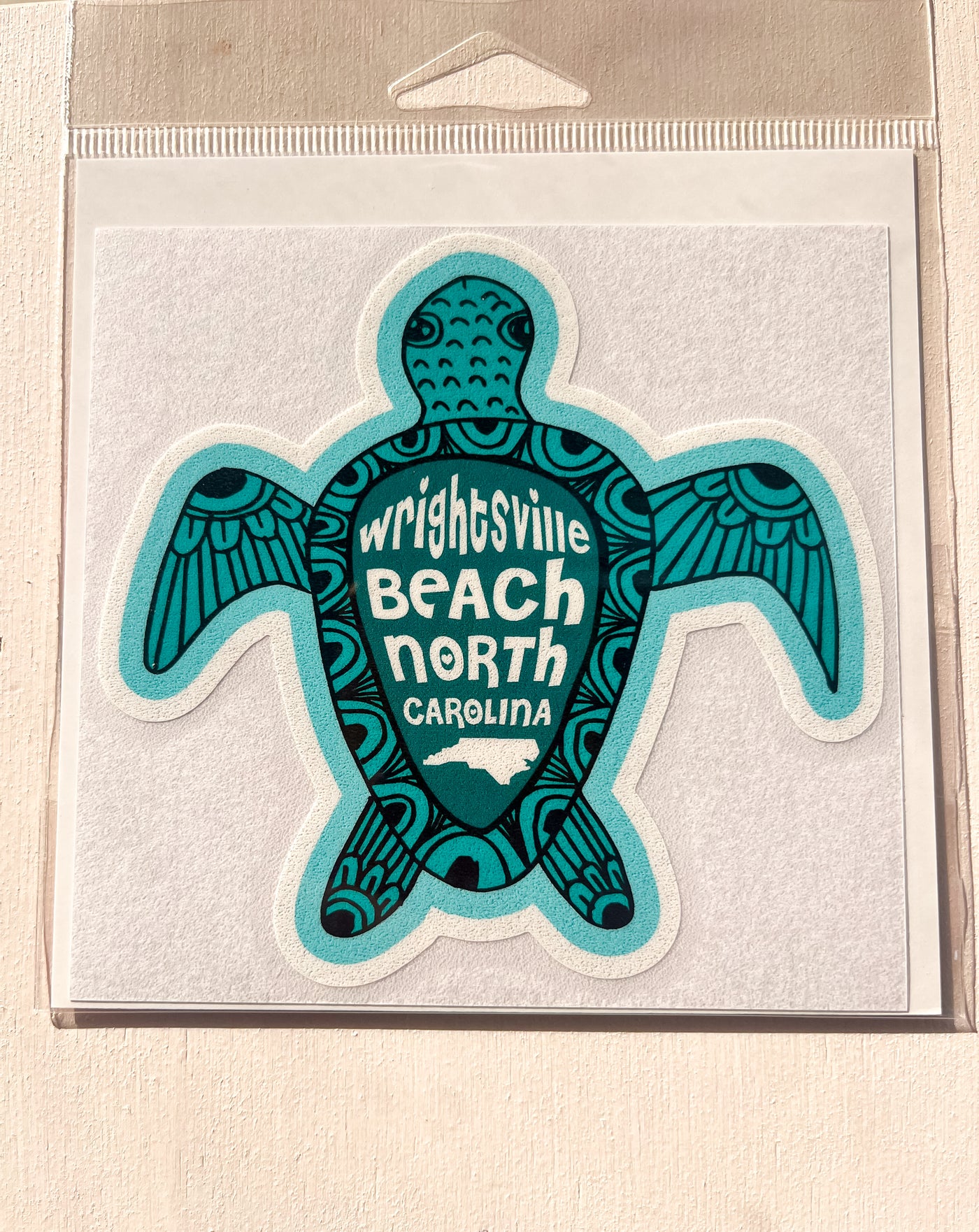 Wrightsville Beach NC Turtle Sticker